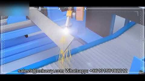 Fully Automatic robotic H Beam Cutting production line I  Profile Cutting Machine