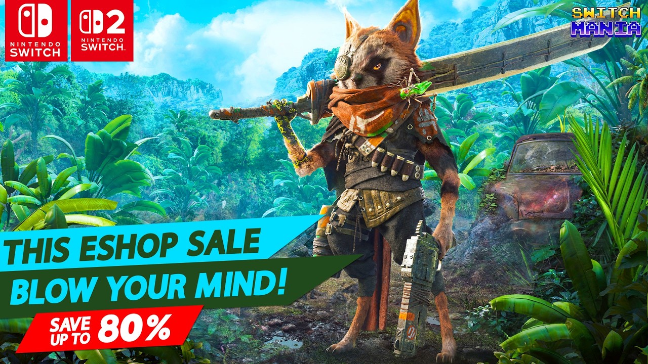 This Eshop SALE Will Blow Your Mind! 30 Switch and Switch 2 Games on SALE!