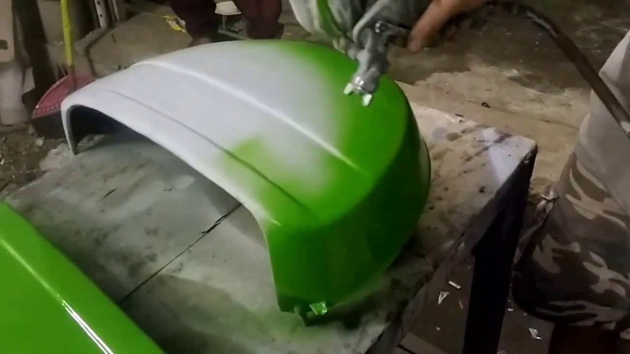 Mantab Finishing Pengecatan Motor Vespa Youtube