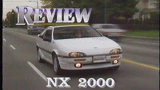 1991 Nissan NX2000 (Manual) - Driver's Seat Retro