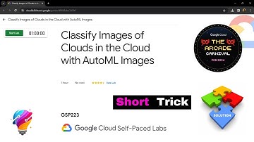 Classify Images of Clouds in the Cloud with AutoML Images || [GSP223] || Solution