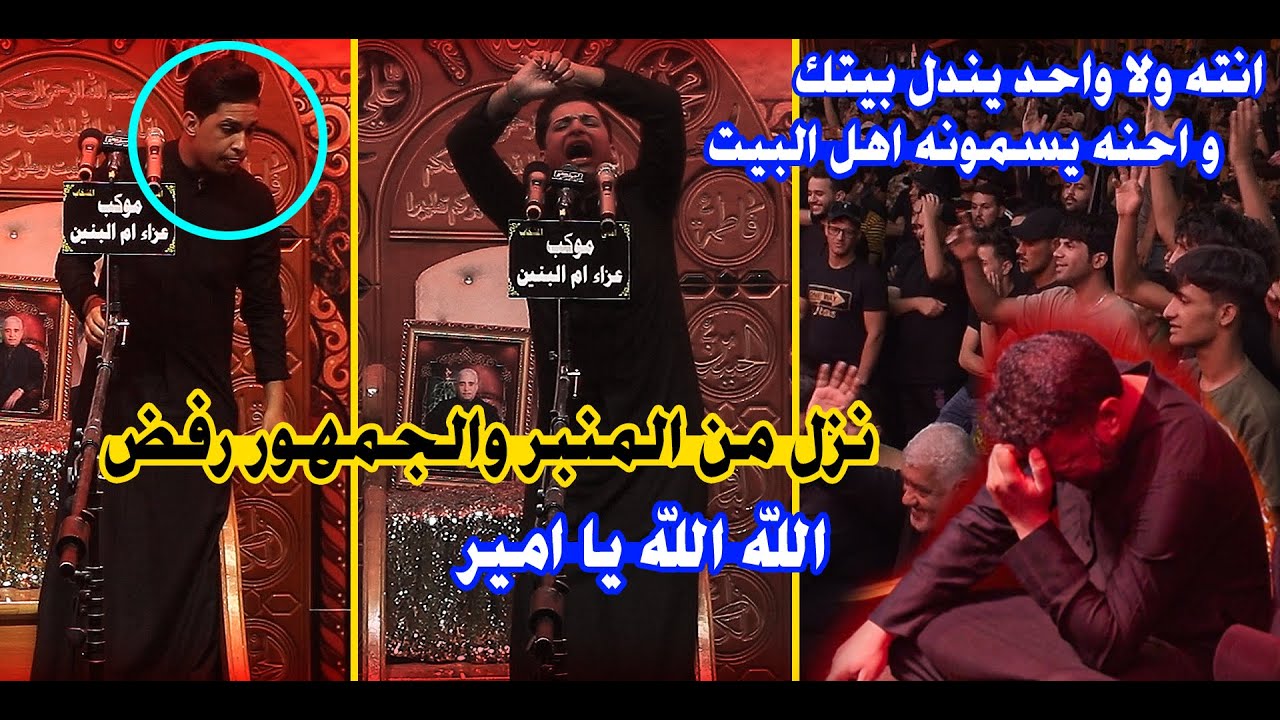 انته ولا واحد يندل بيتك | هوسات طرگاعه | تفاعل وصراخ الجمهور الشاعر امير الميالي | مهرجان رسالة الطف