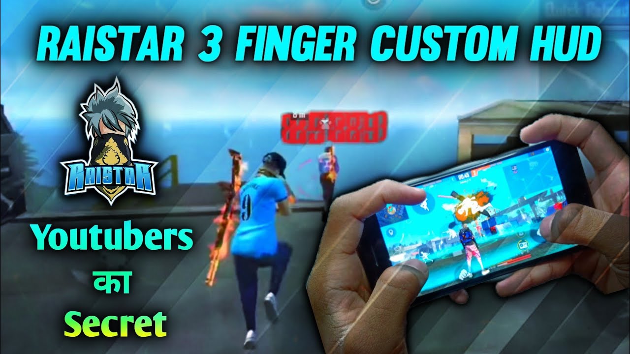 Raistar Hud Code RAISTAR 3 FINGER ONE TAP HEADSHOT CUSTOM HUD FREE FIRE WITH HANDCAM ...