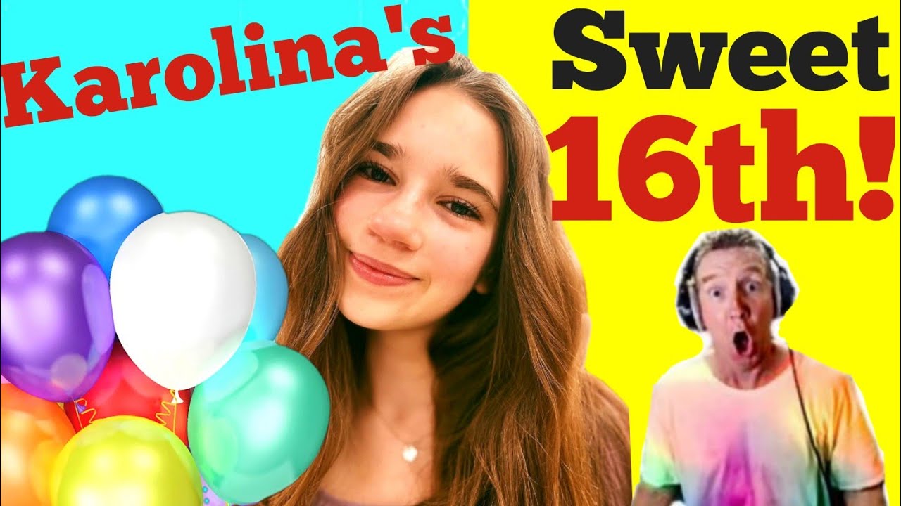 Karolina Protsenko's SWEET 16TH BIRTHDAY BASH! 3 SONG SPECIAL *REACTION!* 🔥