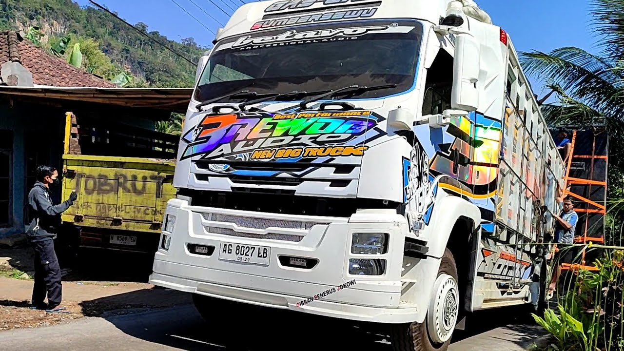 TANPA BONGKAR😱‼️BREWOG AUDIO FULL FUSO NAIK TANJAKAN EKSTREM KARNAVAL PRANGAS 