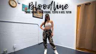 Twice Momo, Chaeyoung, Tzuyu X Kiel Tutin Bloodline Ariana Grande Dance Cover Janita Leung