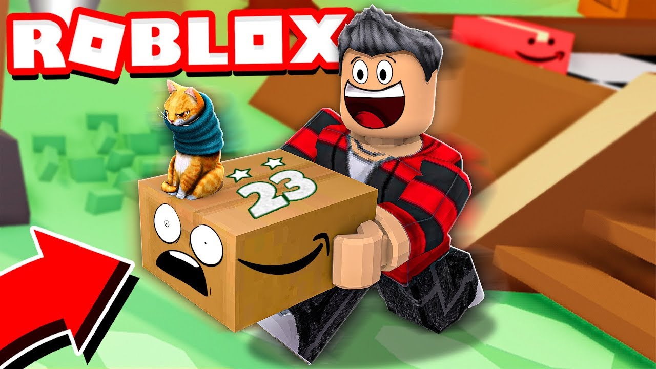 Nos Convertimos En Una Caja De Amazon En Roblox Youtube - nos convertimos en una caja de amazon en roblox
