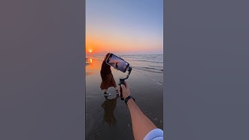 Catch the golden hour in SpinShot mode 🌇 DJI Osmo Mobile 6 🎬 IG: hosseinhaddadi #sunset