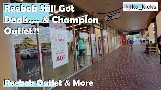 Reebok Outlet & Champion Apparel Steals..