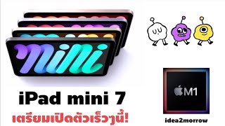 อัพเดตข่าว! iPad mini 7 เตรียมเปิดตัวเร็วๆนี้