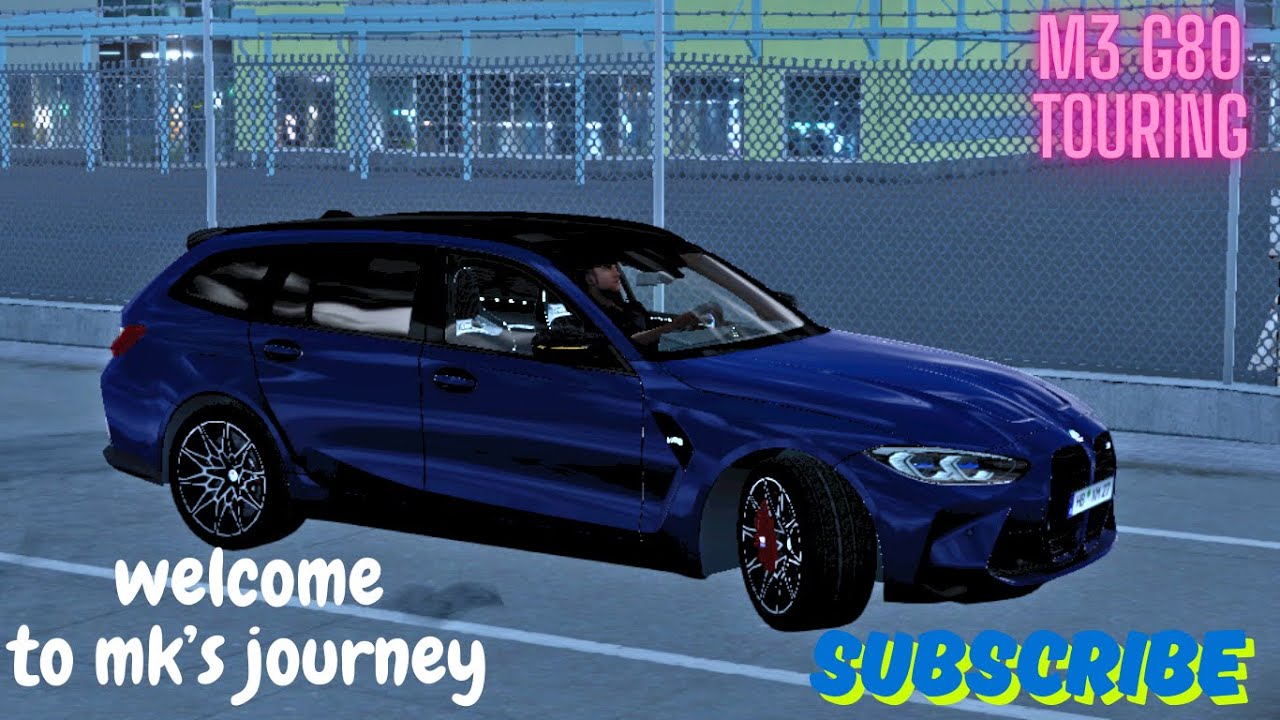 Coming back from a night shift with the BMW G80  TOURING[ETS2] PXN V9 GAMEPLAY