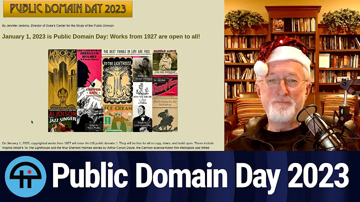 Public Domain Day 2023
