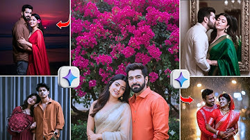 Trending Couple Photo Edit Gemini AI Prompt | Ai Retro Couple bengali style Photo Editing Prompt 