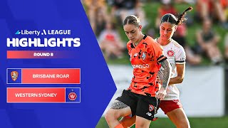 Brisbane Roar FC v Western Sydney Wanderers FC - Highlights | Liberty A-League 2023-24 | Round 08