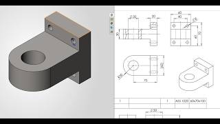 Item 1. SolidWorks. Joint assembly. Basic level assembly.