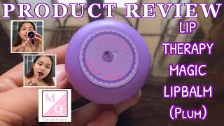 M.Q. COSMETICS LIP THERAPY MAGIC LIPBALM (PLUM) REVIEW(long-lasting pa rin ba?)#MQCOSMETICSPH#shopee screenshot 3