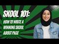 How To Write A Winning About Page for Your Skool Community