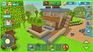 How to make a Minecraft Garden House - World Building Craft Gameplay Android iOS screenshot 4