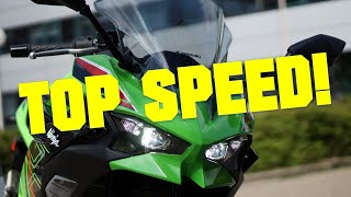 2024 KAWASAKI NINJA 500  TOP SPEED (INCLUDING GPS)