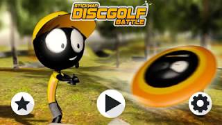 Stickman Disc Golf Battle - Gameplay (iOS, Android) screenshot 3