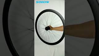 SOLON Wheelset Sepeda Roadbike Alloy Discbrake 700C Set Velg Lengkap