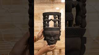 Tribal Masks of India #decormasks #indiandecor #walldecorationideas