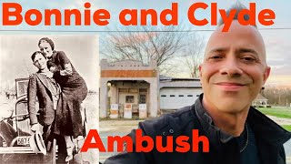 INSIDE the Bonnie and Clyde Ambush Museum & Visiting the Ambush Location | Bonnie and Clyde Shootout