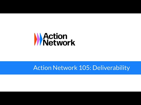 Action Network: 105 Deliverability Training - video from Action Network