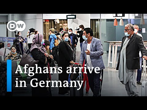 Afghan evacuees arrive in Germany as airlift ends - DW News.