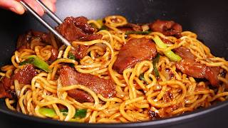 10-Minute Beef & Onion Noodles — One Pan, Incredibly Tender