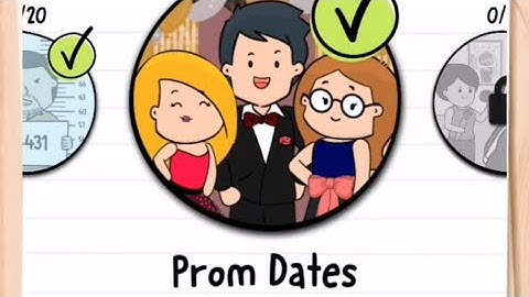 Brain Test 2 Prom Dates all levels1-20