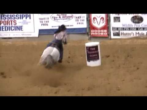 2009 Dixie National Rodeo Barrel Racing - Jackson,...