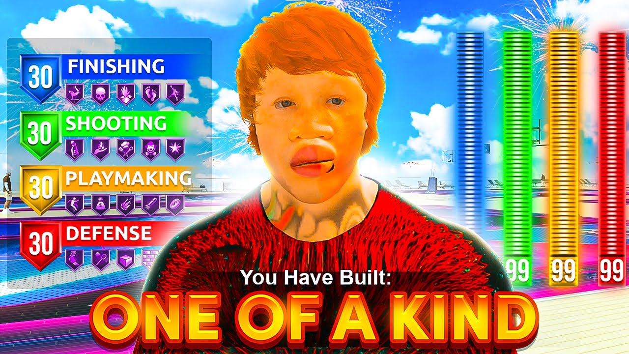 This ONE OF A KIND BUILD is UNSTOPPABLE in NBA 2K22