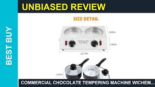 Commercial Chocolate Tempering Machine WICHEMI Chocolate Melting Pot Chocolate Warmer Guide