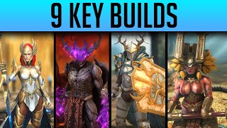 9 BUILDS TO MASTER TO BEAT RAID SHADOW LEGENDS! | Raid: Shadow Legends