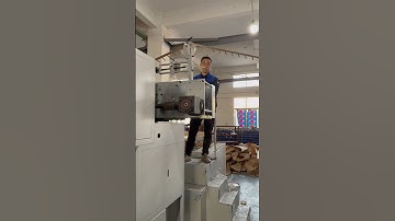 Fully automatic 330 paper bag machine #machine#paperbagmachine
