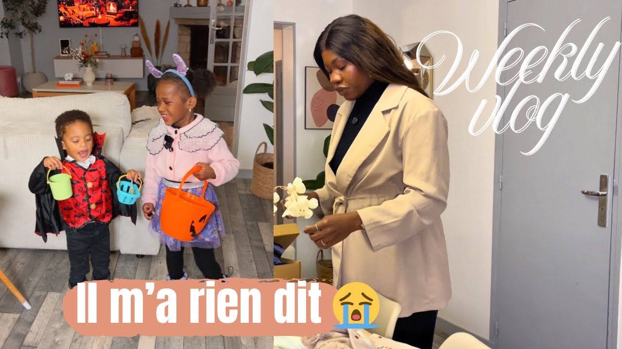 WEEKLY VLOG | Vie de famille ! Il ne m’a rien dit 😭 bonheurs du quotidien 🏡💖