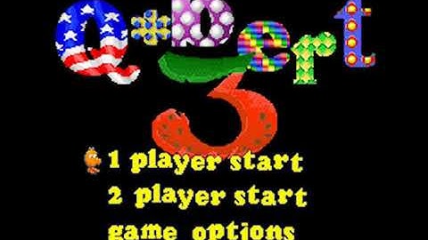 Intro-Demo - Q bert 3 (USA, SNES)