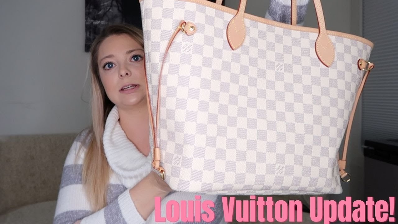 LV DAMIER AZUR NEVERFULL MM 2-YEAR UPDATED REVIEW: WIMB, WEAR