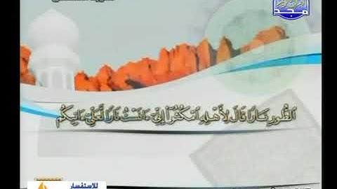 ما تيسر من سورة القصص بصوت الشيخ شوقي حامد شرف الدين