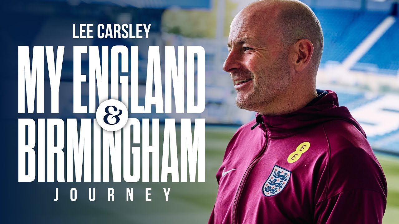 My England & Birmingham Journey: Lee Carsley