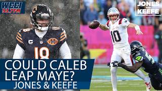 Caleb Williams or Drake Maye: Who is the best QB from the 2024 Draft Class | Jones & Keefe
