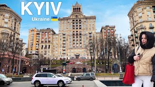 Kyiv Ukraine Walking Tour  4K HDR Kiev Україна Travel