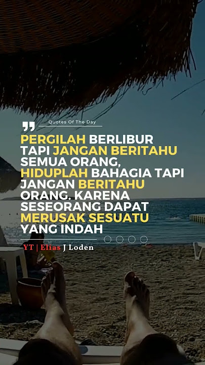 Pergi berlibur, jgn beritahu org #storywa #statuswhatsapp #shortsviral #shorts #katabijak #motivasi