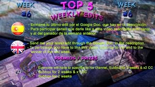 Top 5 Weekly Edits Week 6! + Week 5 Results [AW Special]