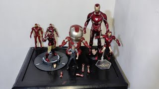 ZD TOYS MARVEL LEGEND IRON MAN COLLECTION