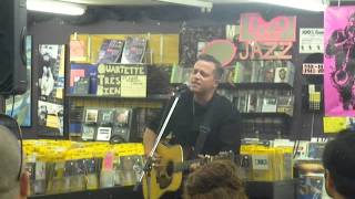 Video thumbnail of "Jason Isbell - Songs That She Sang in the Shower (Acoustic) Vintage Vinyl St Louis 6/18/13"