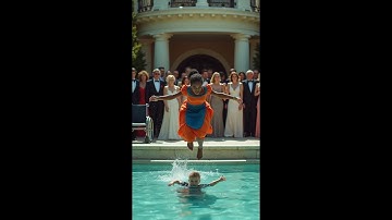 Millionaire’s Disabled Son Falls in Pool — But Only the Maid Risks Everything to Save Him!