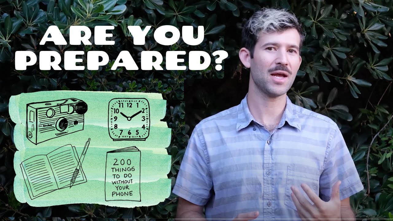 The 5 Essential Items You Need for a DIGITAL DETOX - YouTube