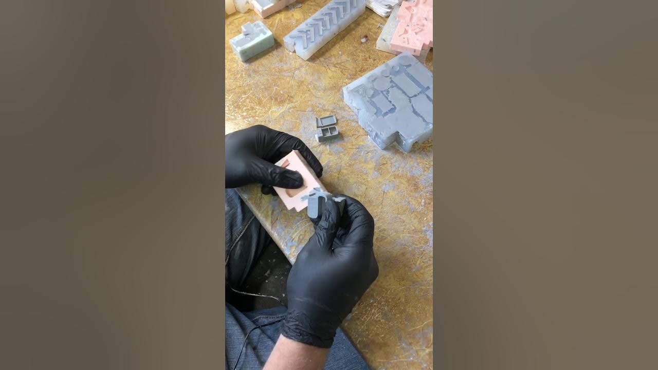 Removing resin casts from the mold YouTube